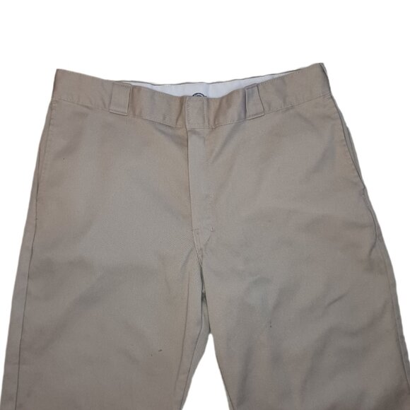 Dickies Mens 38 Work Pants Khaki 874 Original Fit Flex Movement Mens 38 READ - Picture 2 of 14